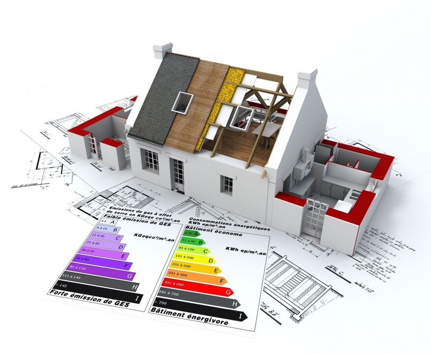 Σχέδιο εξοικονόμησης ενέργειας για την κατασκευή κατοικιών